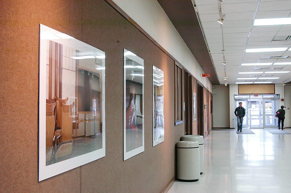 Caroline Allison's exhibit "A Common Place" hangs on the walls in the UC for students to enjoy. Her photography has been showcased in "The 50 States Project" that feature a photographer from every state with common themed photographs.
