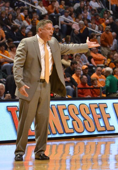 Bruce Pearl reacts to a call from officials during a game against Oakland on Tuesday, Dec. 14, 2010. Pearl has been targeted by an NCAA Notice of Allegations, which identifies 12 possible major violations, but provides no mention of potential punishments.