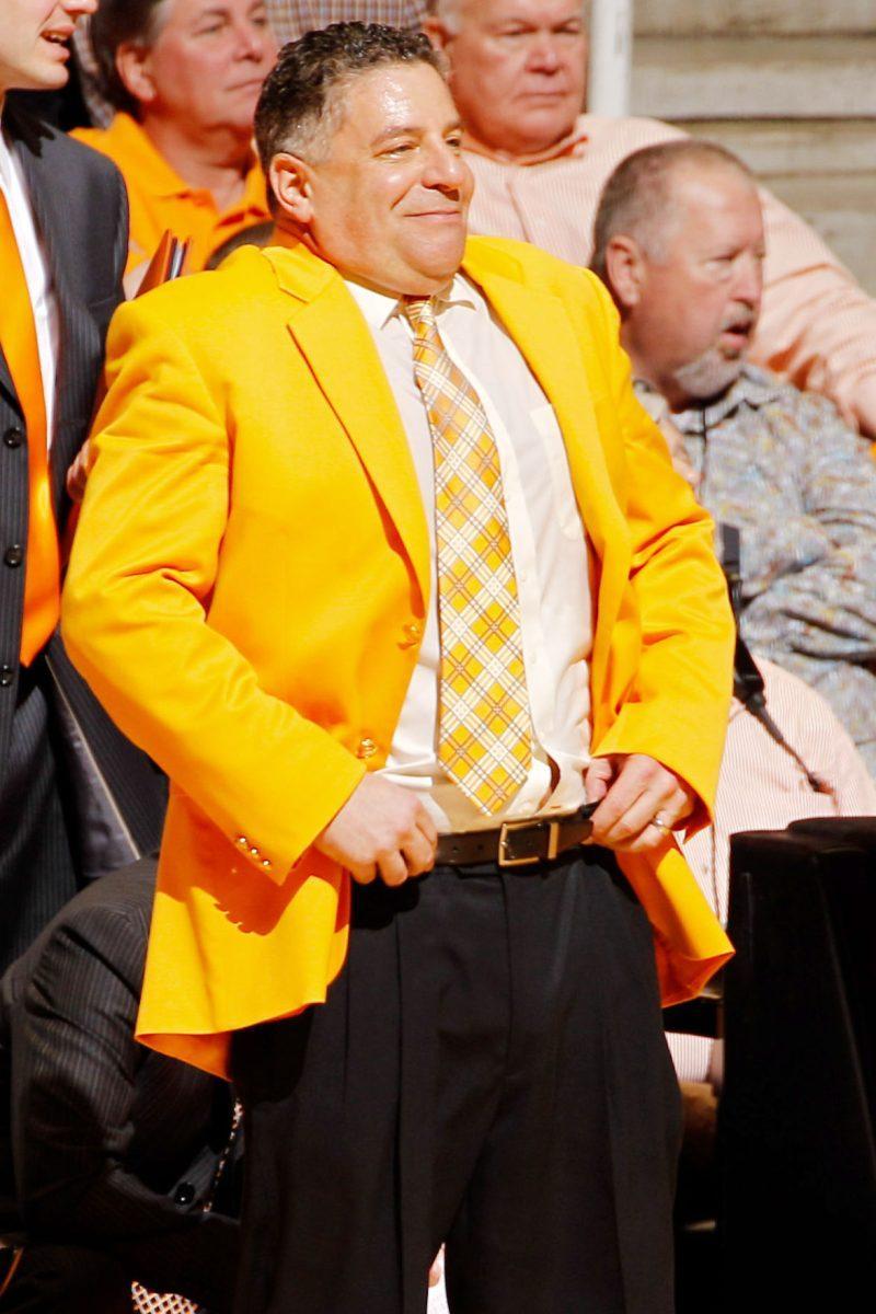 Bruce Pearl reacts to a call against Kentucky on March 6. The Vols lost to the Wildcats 64-58 but will have a chance to redeem themselves in the SEC Tournament in Atlanta this weekend. UT will open against Arkansas on Thursday at 7:30 p.m.