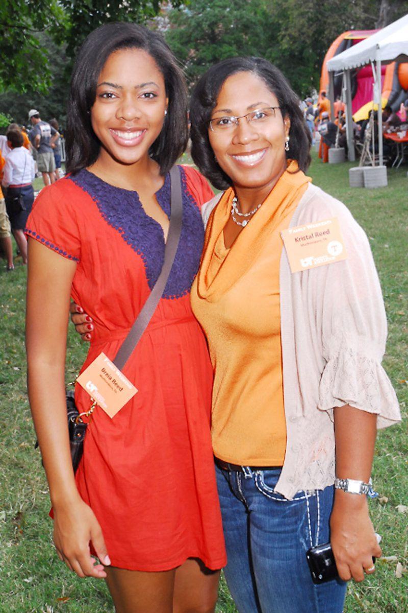 Breia Reed, sophomore with a pre-professional interest, enjoy’s Family Weekend 2010 with her mother. Family Weekend starts Friday with a silent auction and several activities, including a UT Bookstore sale from 4-8 p.m., Lady Vols soccer at 7 p.m. and a guided tour of the renovated Ayer’s Hall at 5:45 p.m. and 6:45 p.m.