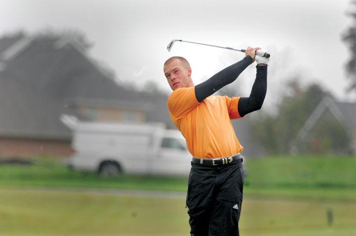 Justin Walker hits an approach shot during competition during the fall 2009 season. The men's golf team looks forward to opening the season strong in Chula Vista, Calif., at the San Diego Intercollegiate Classic.