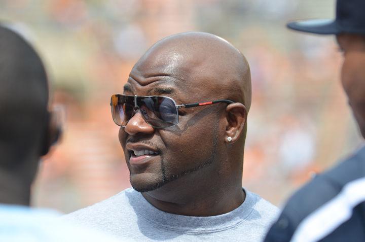 Al Wilson at the Orange and White game on Saturday, April 21, 2012. 