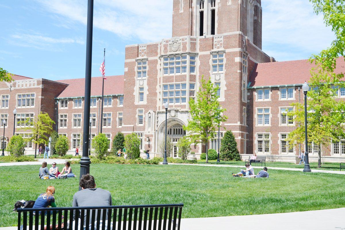 Students relax on the Hill at the end of 2011 spring semester. On Wednesday many students finished up Mini-Term before summer classes started. Mini-Term is an option for students who do not want to take classes the entire summer and will instead dedicate three straight weeks in May to classes.