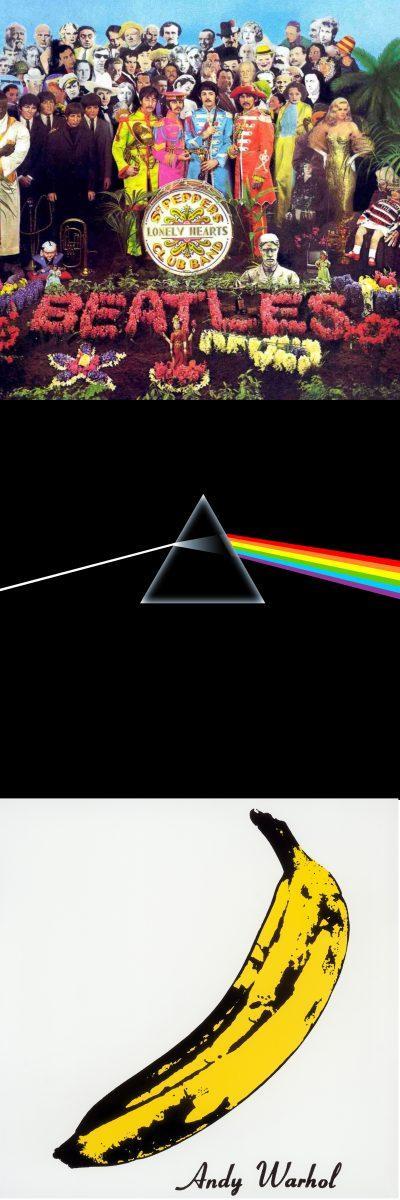 The Beatles Pink Floyd The Velvet Underground