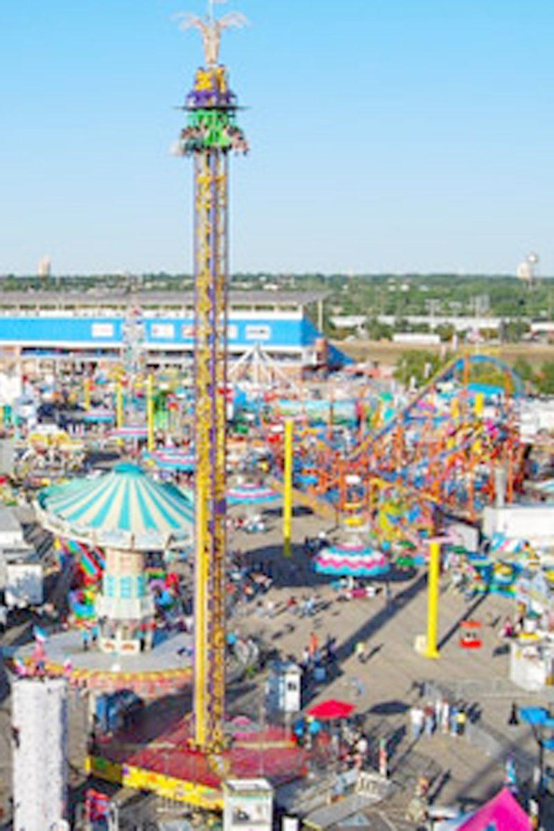 Tennessee Valley Fair offers thrill rides, food, mini games, etc for friends and family