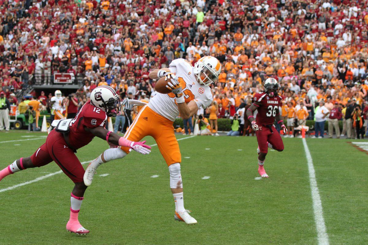 Tennessee vs. South Carolina on Saturday Oct. 27.