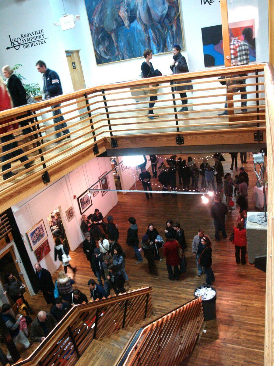 The Emporium Center hosts “First Friday” in November 2010.