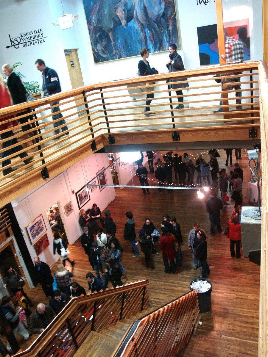 The Emporium Center hosts “First Friday” in November 2010.