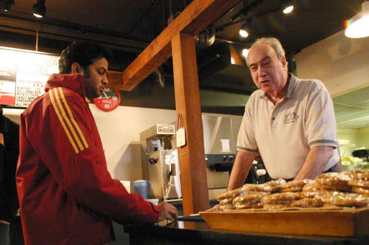 Ray, the owner of Ray’s Place, served students in the basement of South College from 1987 onward.