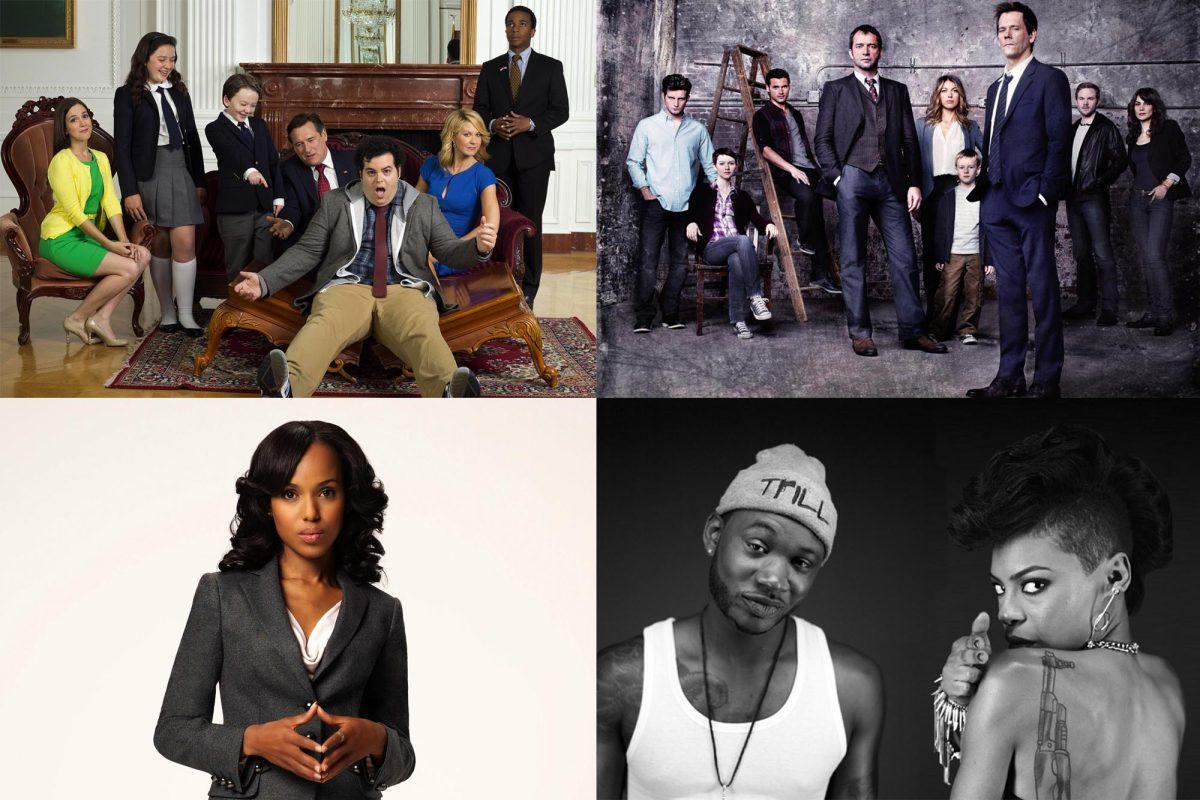 1600 Penn, The Following, Scandal, and Black Ink Crew are the top Tv Shows