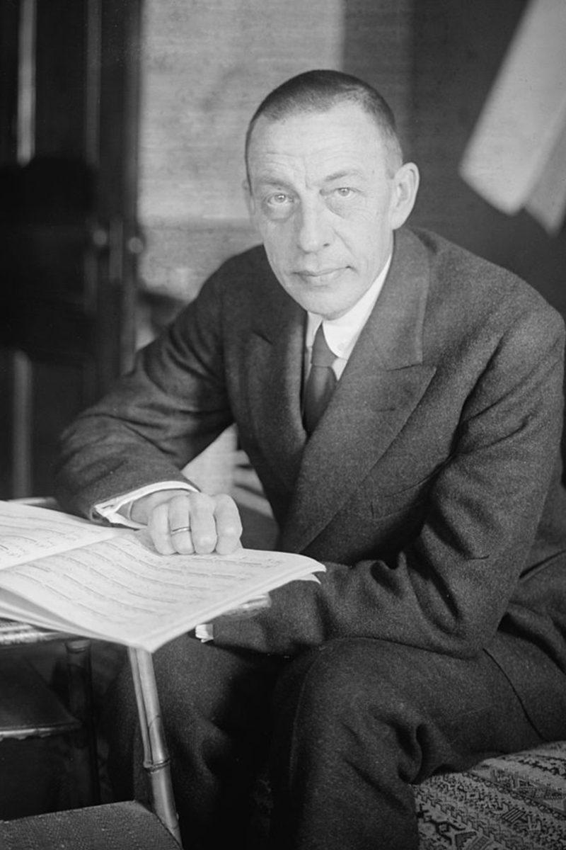 Sergei Rachmaninoff, a Russian composer and pianist, is known as one of the finest composers in Russian history with influences by Tchaikovsky.