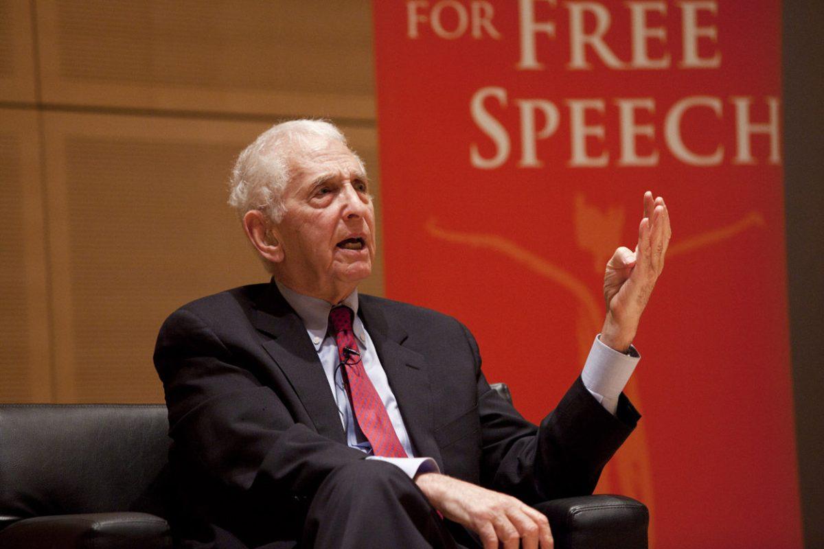 Dan Ellsberg stirred a national controversy in 1971 when he released the Pentagon Papers, a top-secret study of U.S. government decision-making in relation to the Vietnam War.