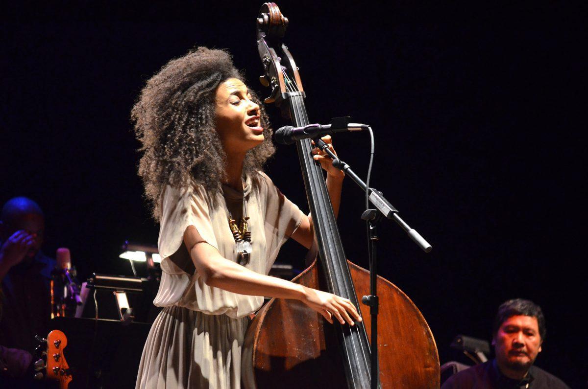Esperanza Spalding performs at the Tennessee Theatre.