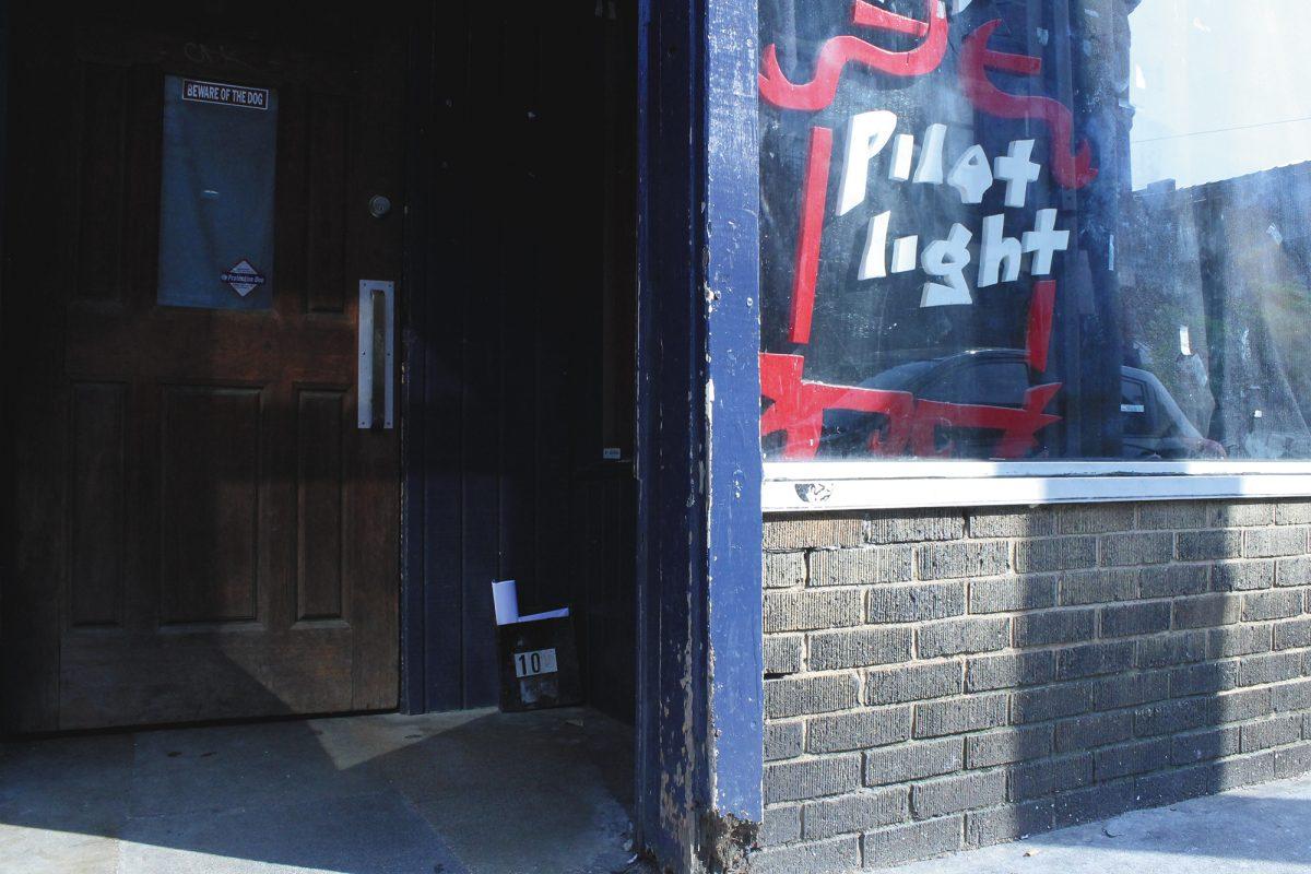 The Pilot Light is located at 106 E. Jackson Ave.