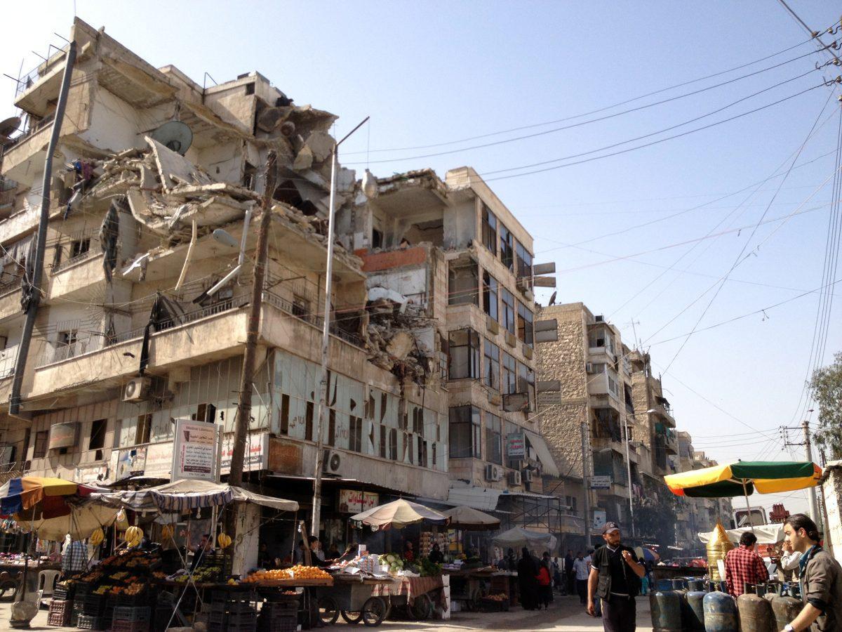 More than 100,000 people have died during the Syrian Civil War.