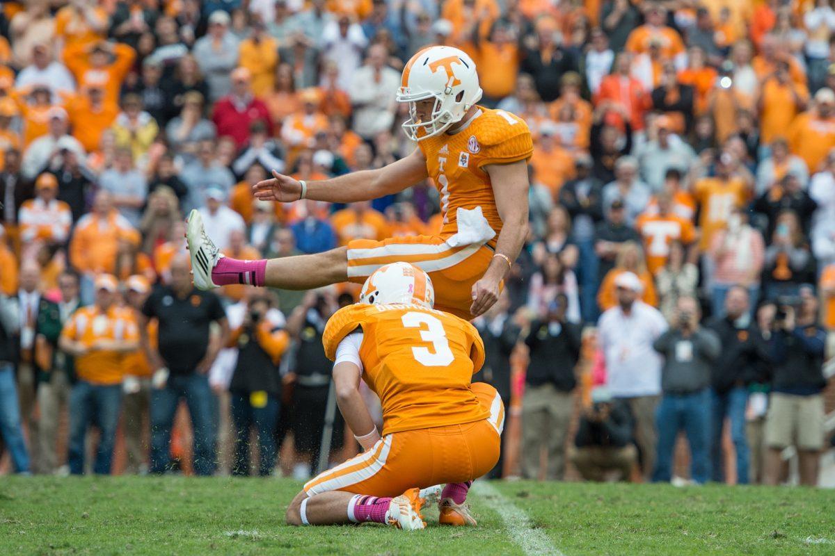 UT beat South Carolina 23 to 21 on Oct. 19.