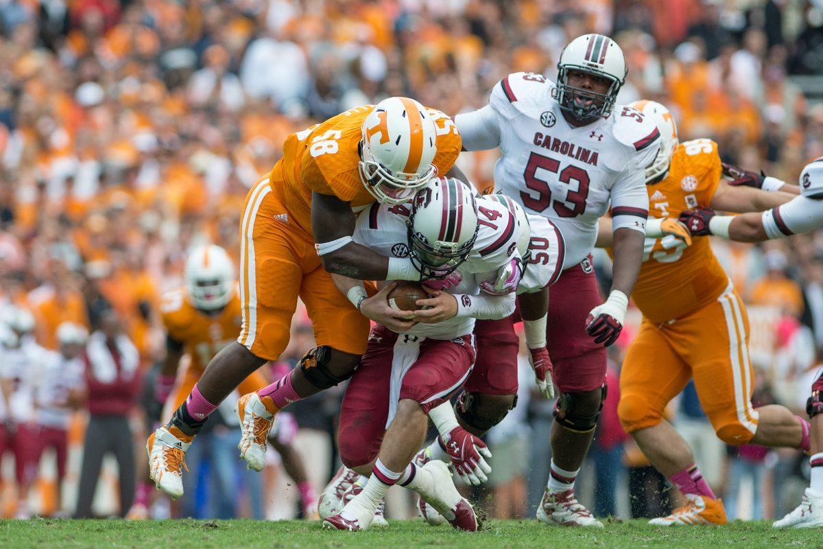 UT beat South Carolina 23 to 21 on Oct. 19.