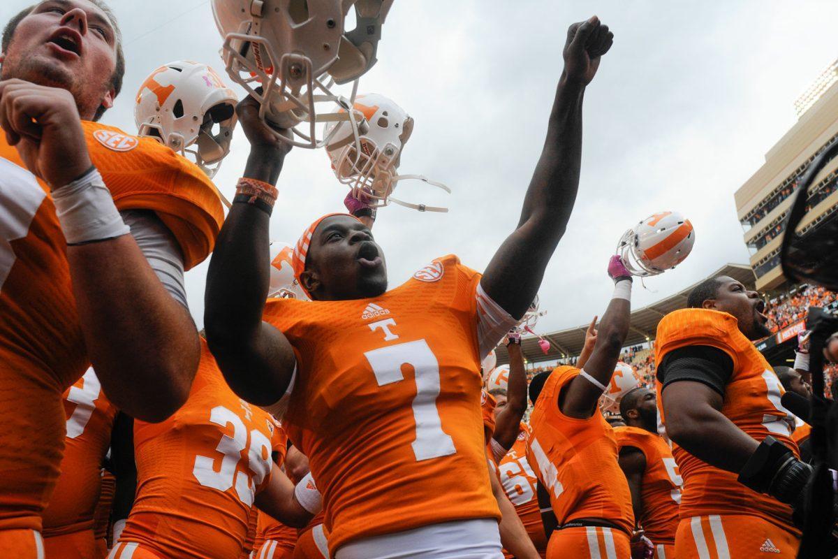 UT beat South Carolina 23 to 21 on Oct. 19.