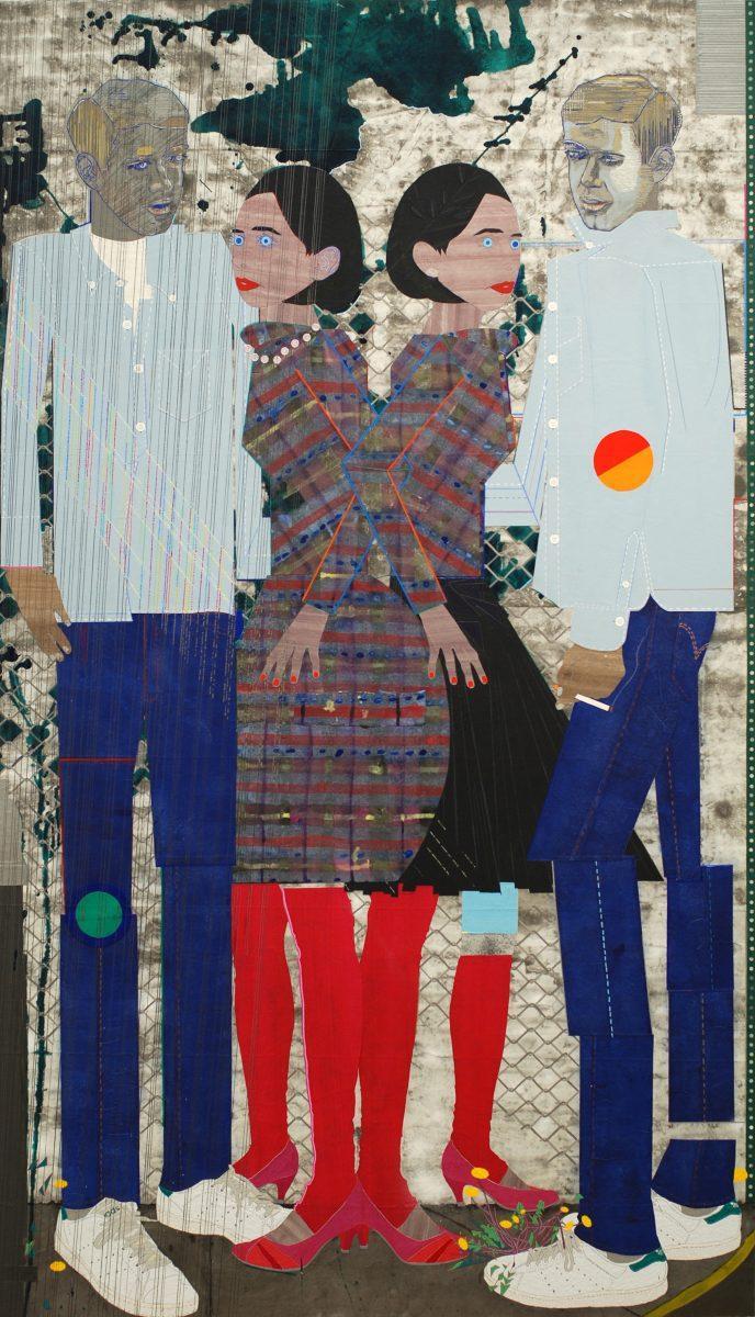 "Jackie and Tom" is a painting by Chie Fueki, an artist who will visit UT on Nov. 21.
