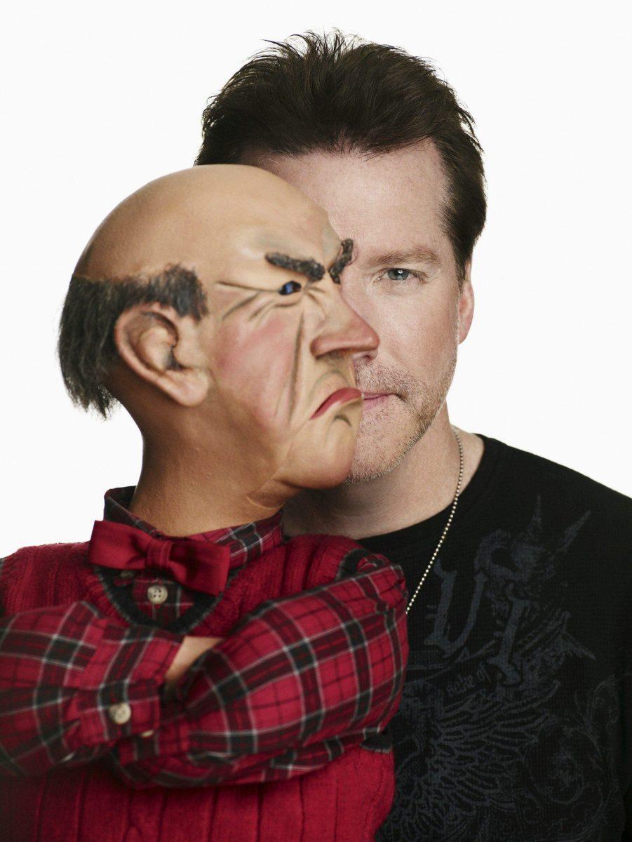 Jeff Dunham and his pint-size friends Peanut, Walter and the rest of the gang, will perform at the Civic Coliseum Saturday night. Dunham, a stand-up comedian who incorporates ventriloquism into his acts, had a show on Comedy Central in 2010.