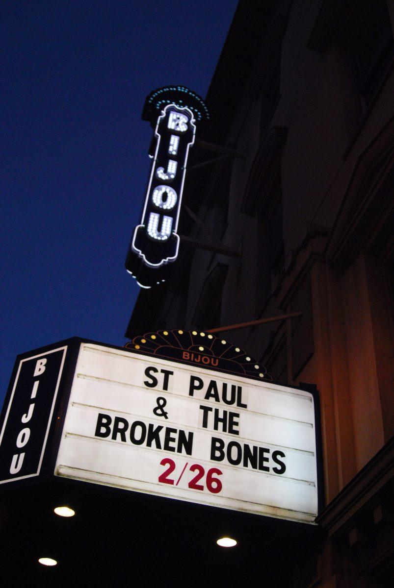 The Bijou Theatre welcomed St. Paul and the Broken Bones to Knoxville to perform on Wednesday.