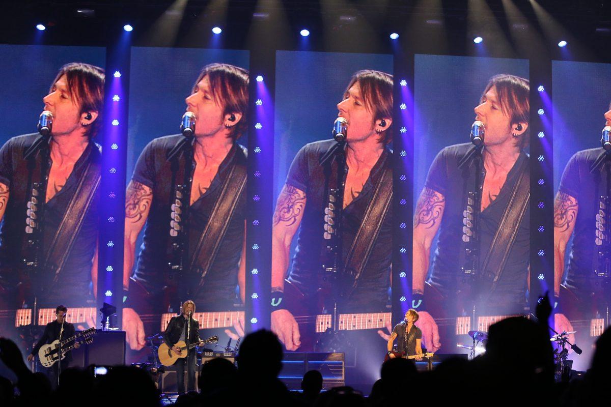 Country artist Keith Urban plays at Thompson-Boling Arena on Friday as part of his "Light the Fuse" Tour. Little Big Town and Dustin Lynch performed as Urban's opening act.