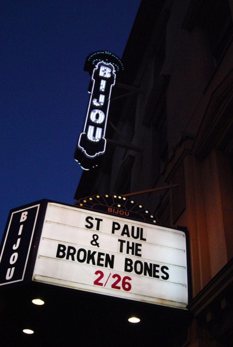 The Bijou Theatre welcomed St. Paul and the Broken Bones to Knoxville to perform on Wednesday.