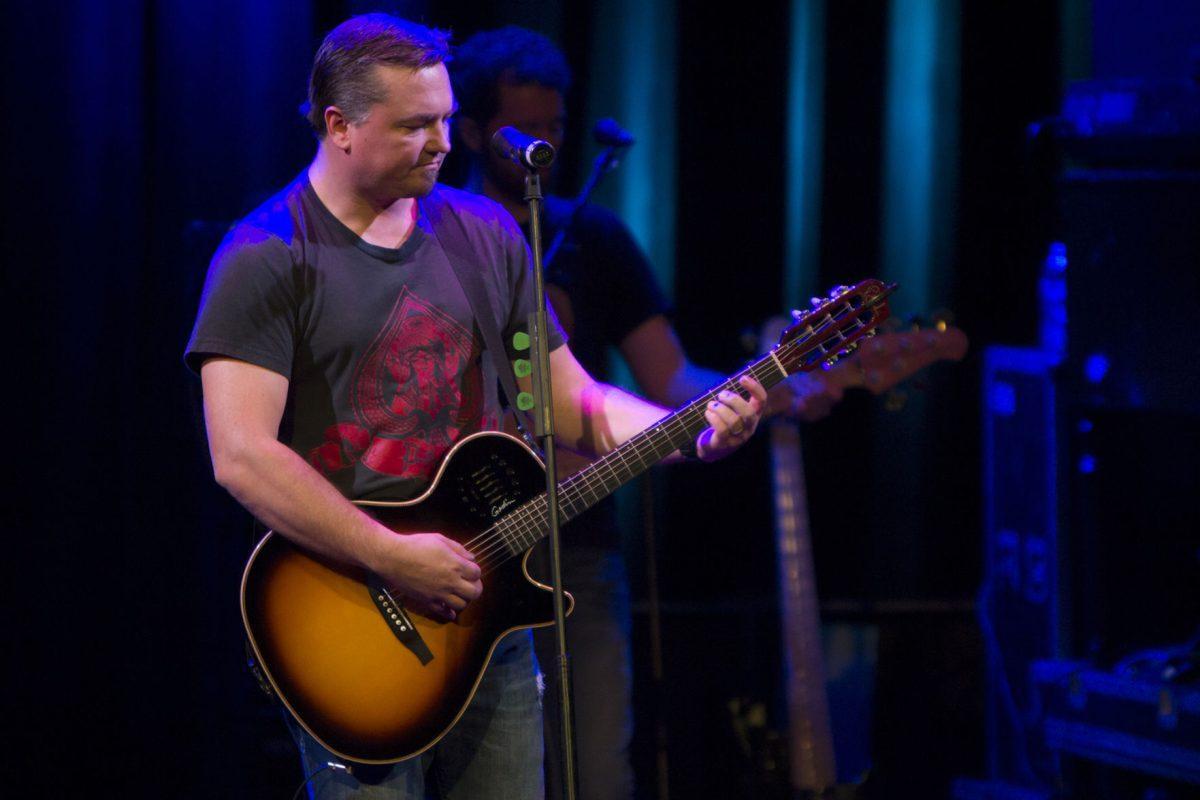 Singer-songEdwin McCain performs at the Tennessee Theatre on Saturday. Mallary Hope served as the opening act.