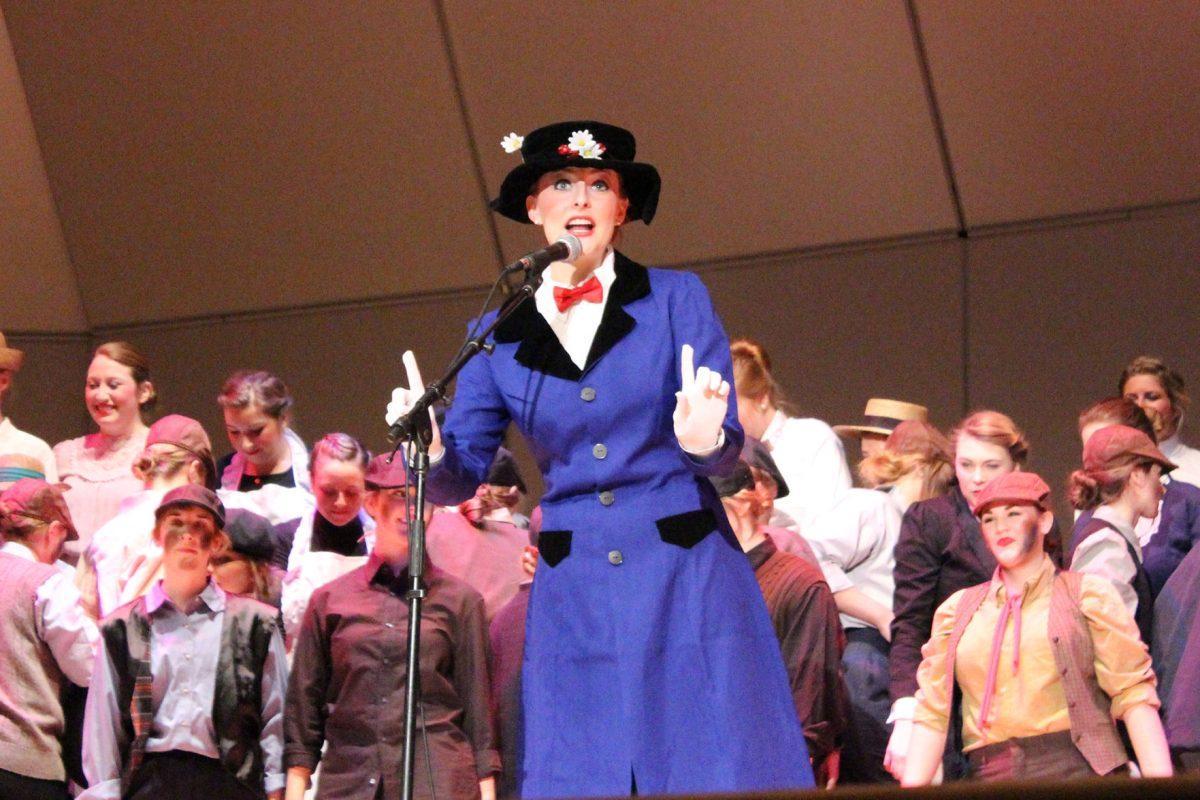 Sororities and fraternities wore themed costumes and warmed their voices for the 82nd annual All-Sing inside the Cox Auditorium on Feb. 7-8. Delta Zeta and Sigma Kappa's Mary Poppins took away Best Single Performance.