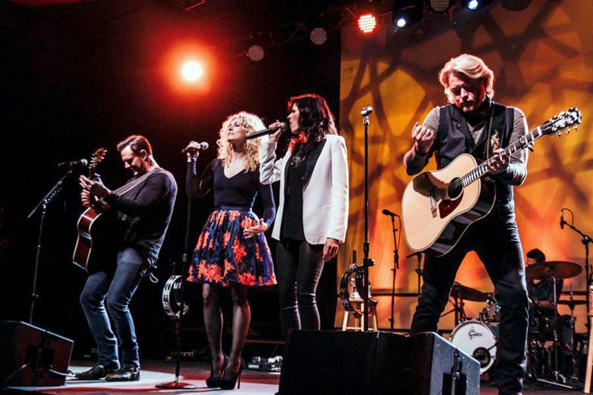 Little Big Town performs at the 2014 Hope in the Dark event at the Knoxville Convention Center on Wednesday.