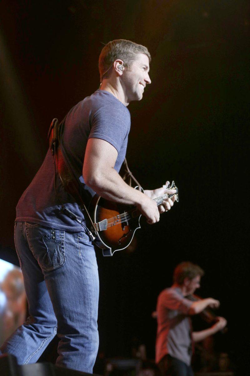 Josh Turner performs at the Tennessee Theatre Friday July 18 as a part of his Roughstock and Rambler Tour.