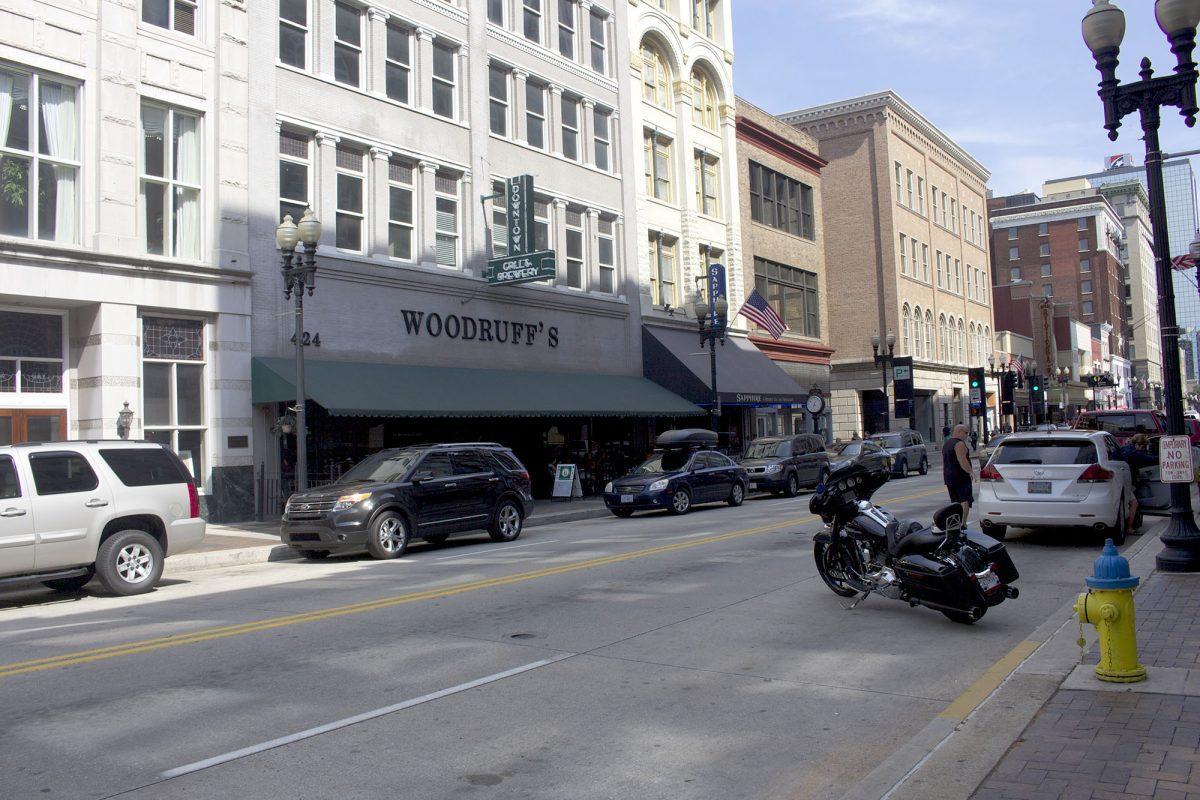 The 110-year-old Woodruff's building in downtown Knoxville is rumored to still be cursed following the death of a white mule.