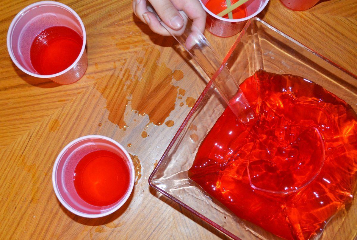 Hunch punch is a popular drink choice due to its recipe and mass production.