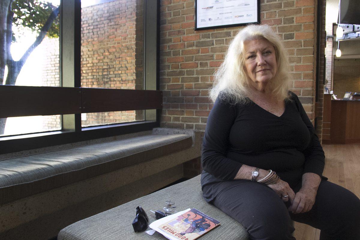 Theater professor Carol Mayo Jenkins will be the center of attention in the play "4,000 Miles" as the main character, Vera. The show opens Friday.