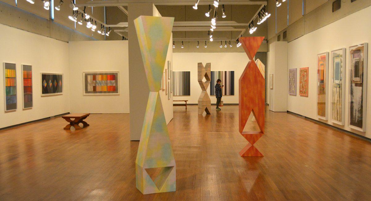 The Ewing Gallery's "Colors Redefined" exhibition showcases the works of five New York women who use color in a bold way.