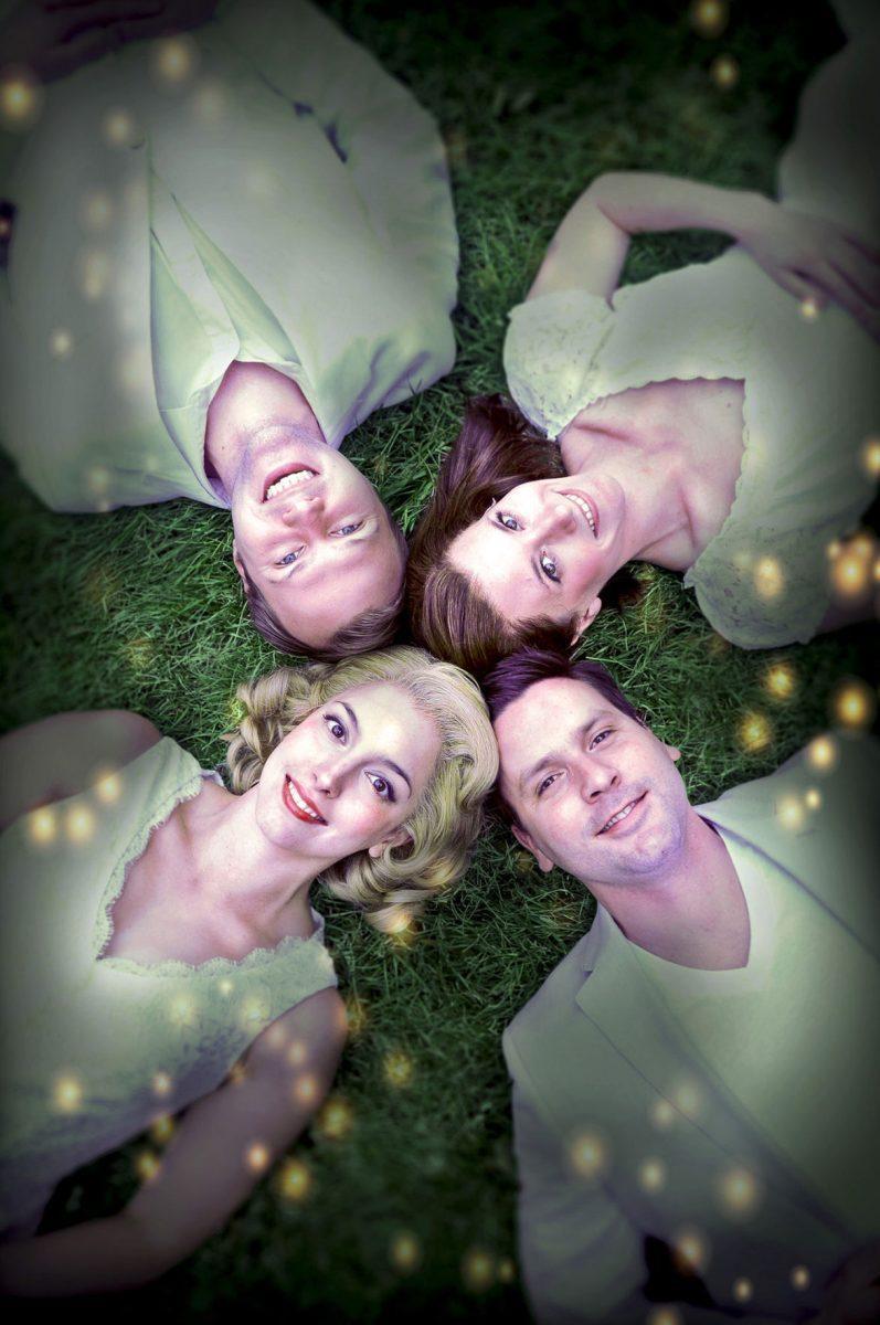 Steve Sherman, Lindsay Nance, Brian Gligor and Amanda Catania lead the cast of the Clarence Brown Theatre's "A Midsummer Night's Dream."