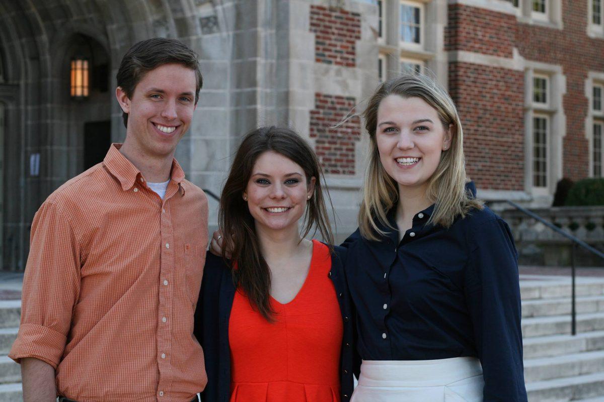 Will Freeman, Mariah Beane and Madison Kahl
