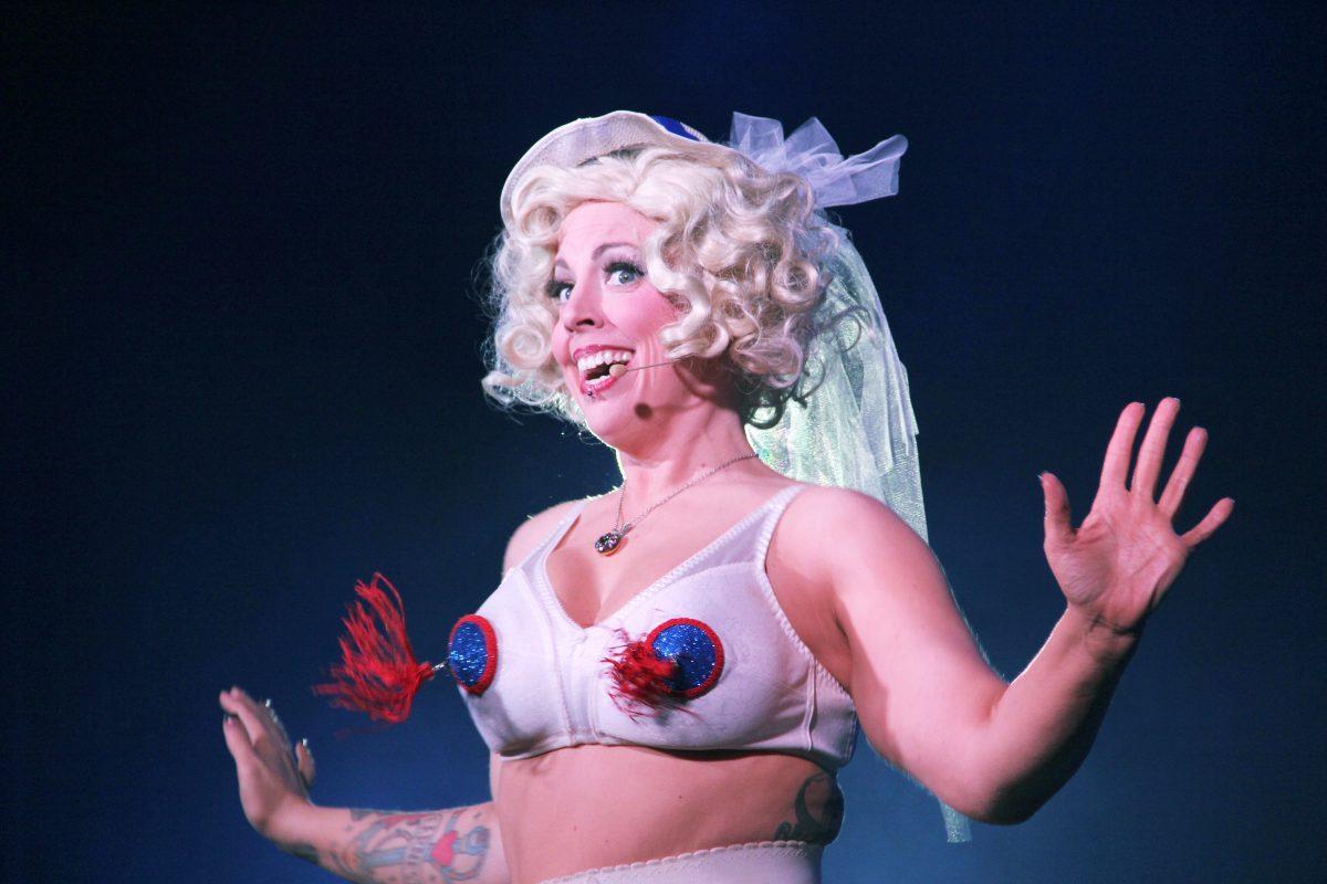 Siren Santina, co-founder and creative director of Salomé Cabaret