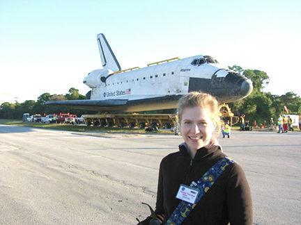 Writers in the library blasts off with science novelist