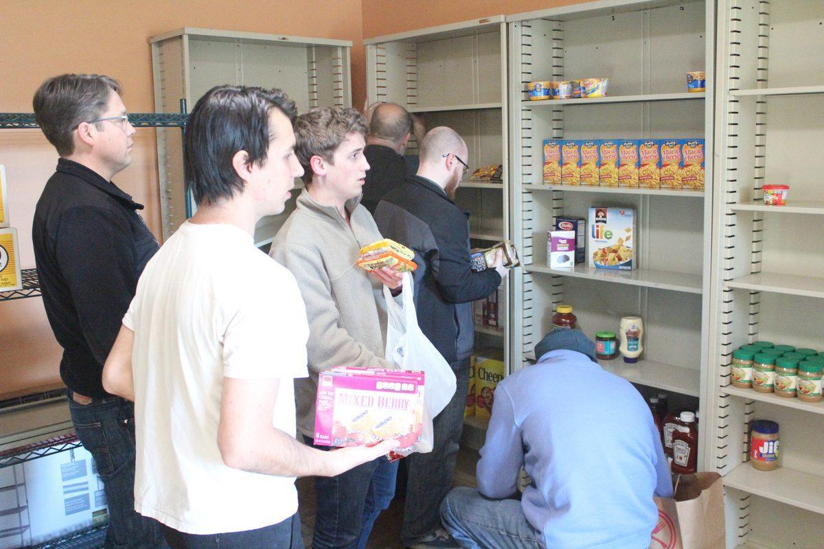Smokey's Pantry is located in the Tyson House, on Melrose Place behind Massey Hall.