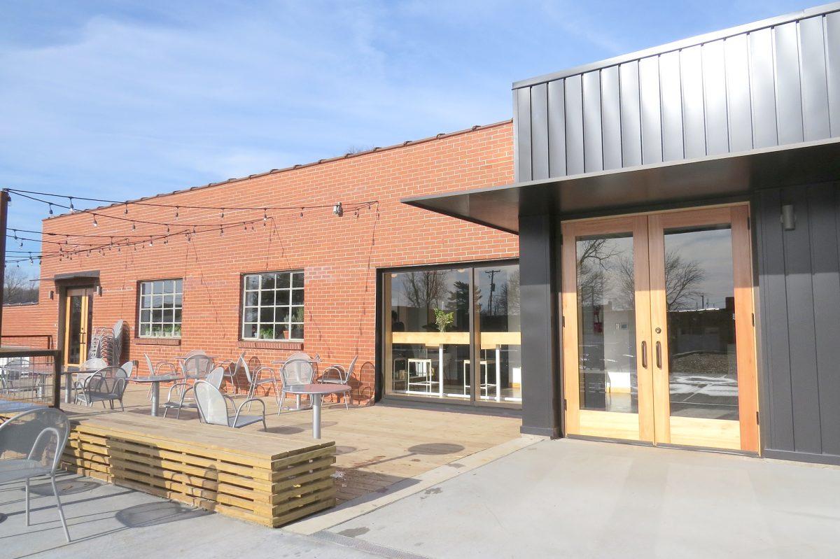 Wild Love is ready for warmer weather with a full outdoor seating area. 