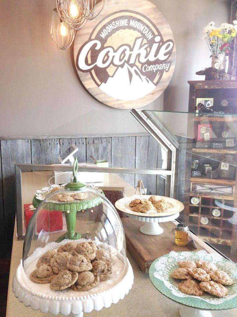 The Moonshine Mountain Cookie Company can be found at 7347 Kingston Pike, Knoxville.
