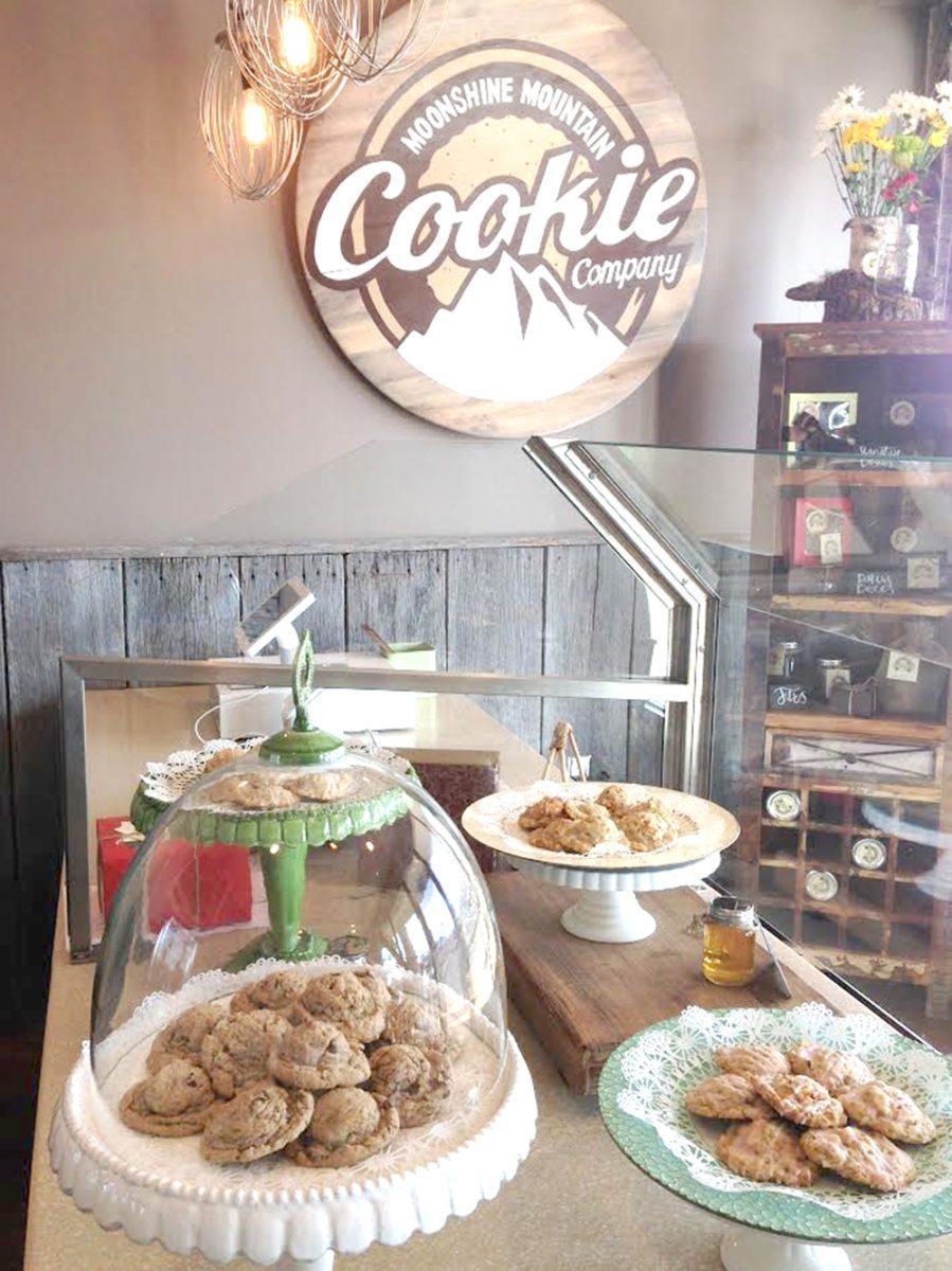 The Moonshine Mountain Cookie Company can be found at 7347 Kingston Pike, Knoxville.