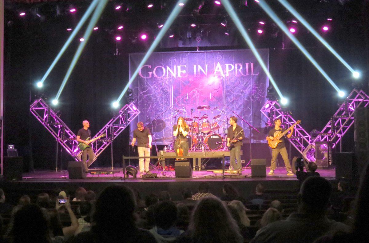 The band Gone in April performed at the Wave Transform Festival on January 30 at the Bijou Theatre.