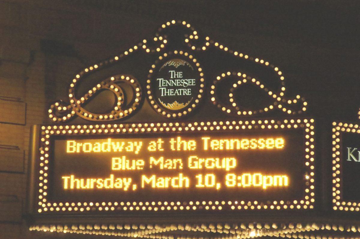On Wednesay night the Blue Man Group visited a sold out Tennessee Theater.
