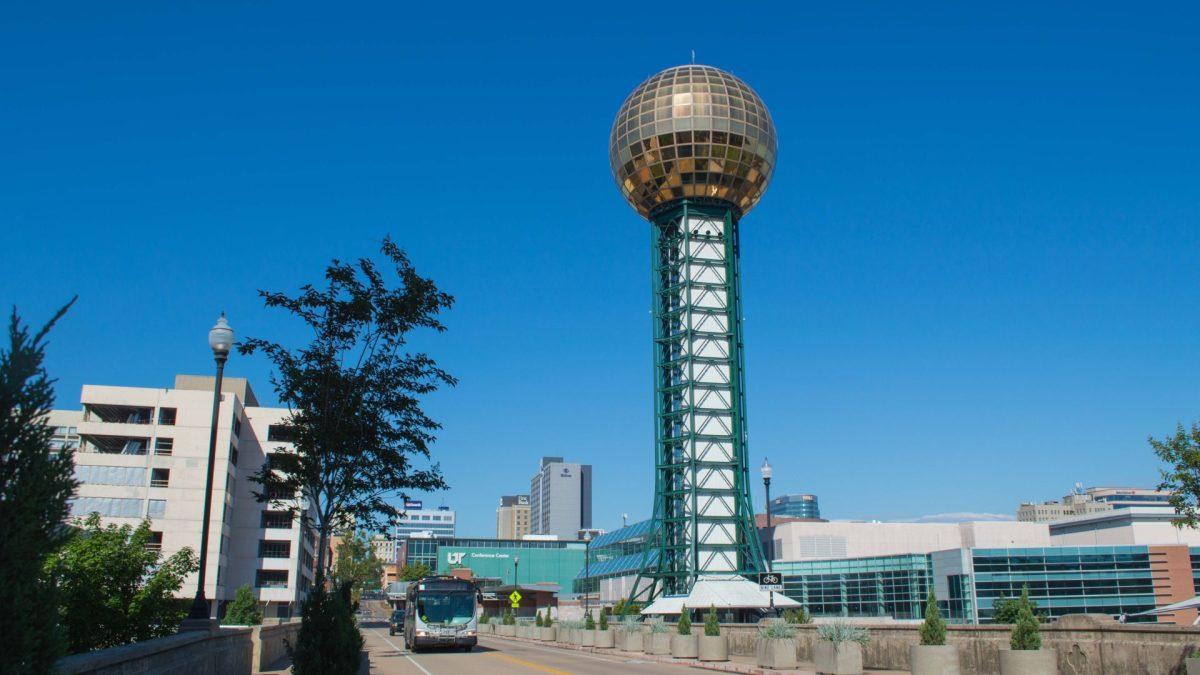 The Sunsphere is a Knoxville, TN attraction built for the 1982 World's Fair.