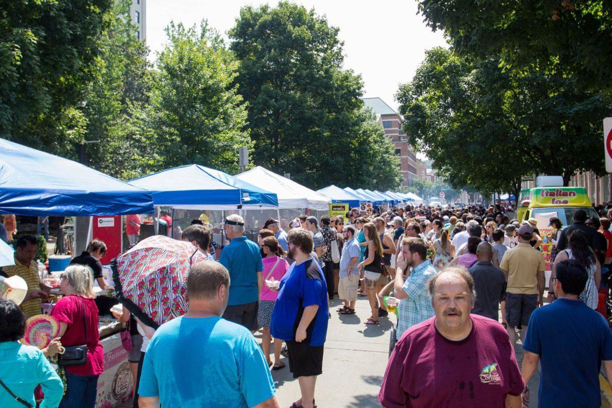 Despite the hot temperatures, the Knoxville Asian Festival filled Market Square with vendors and performers paying homage to Asian culture.