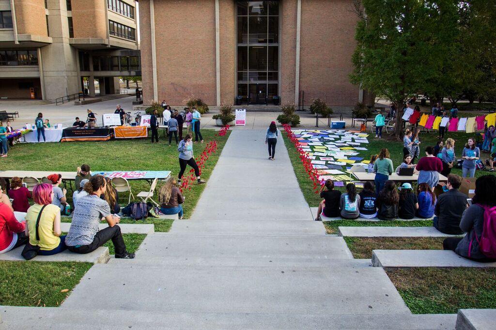 Take Back the Night took place Thursday, Oct. 27, in the HSS Amphitheater. 