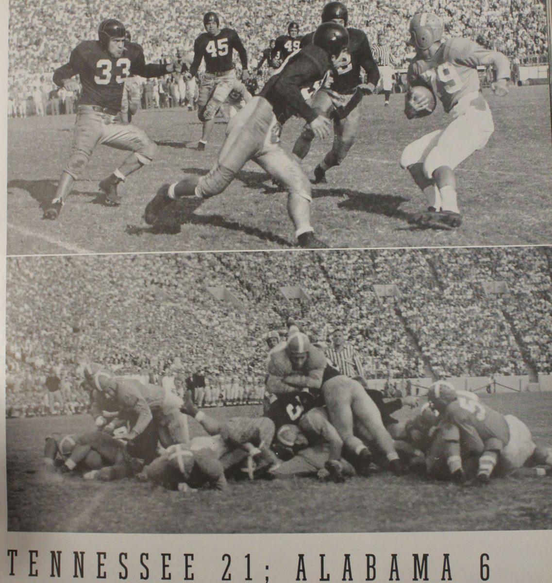 On Oct. 18, 1949, the Vols football team won their Homecoming game against Alabama 21-6.