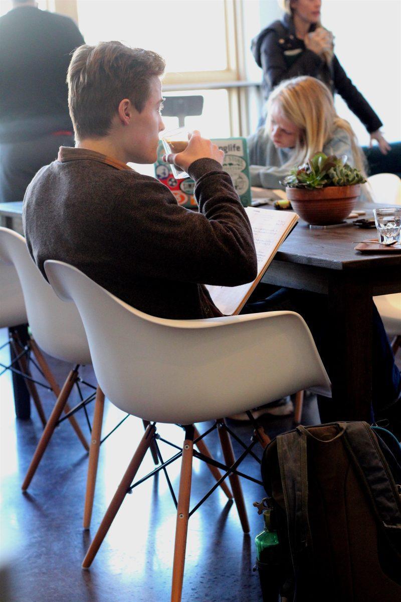 Honeybee Coffee is a new cafe in Knoxville that takes pride in its freshly roasted coffee.